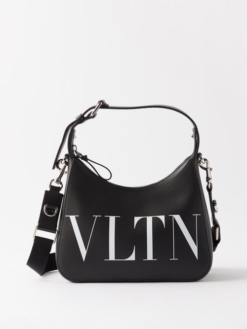 Valentino Garavani Vltn-logo Small Leather Cross-body Bag | Smart Closet
