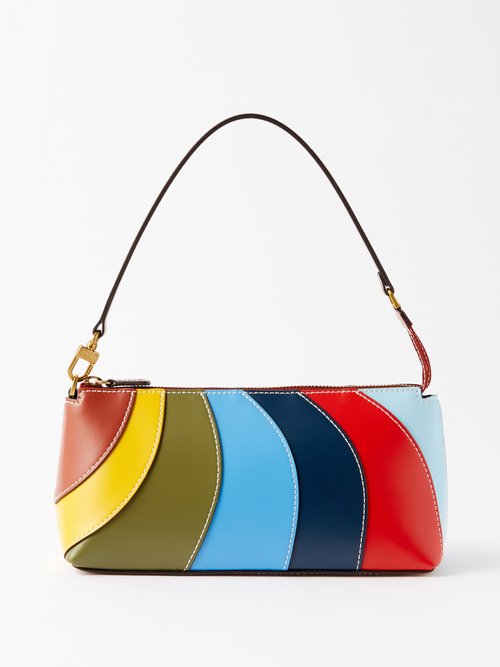 Staud Riviera Moon Rainbow Tote Bag