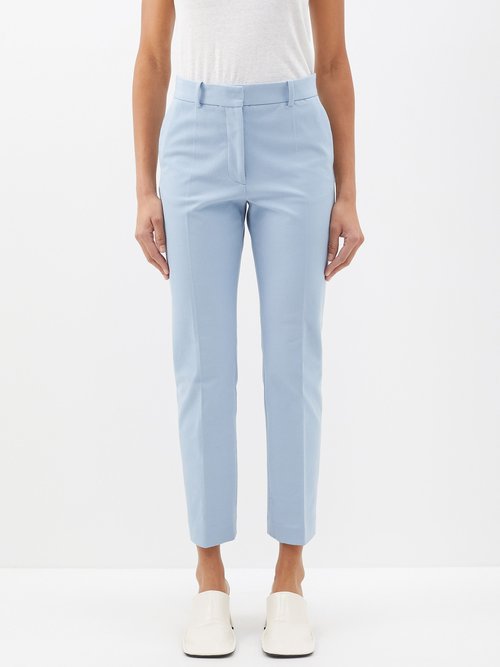 Joseph Coleman Pleated Gabardine Trousers