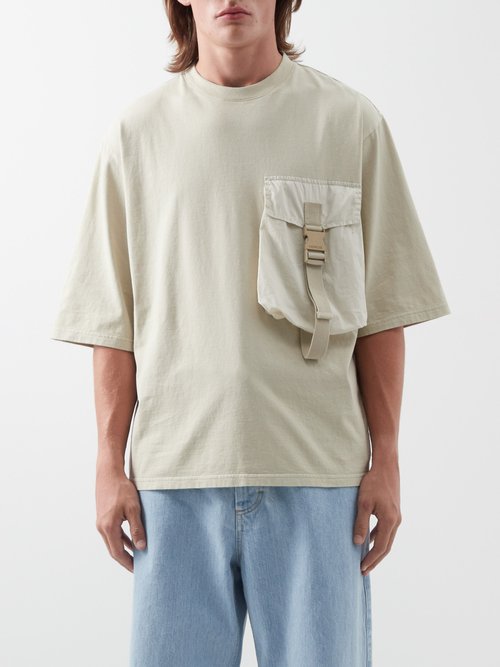 Moncler Genius 1 Moncler Jw Anderson Neutral Chest Pocket T-shirt