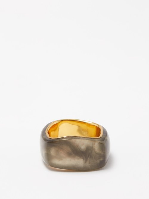 Completedworks H34 Resin & 18kt Gold-vermeil Ring