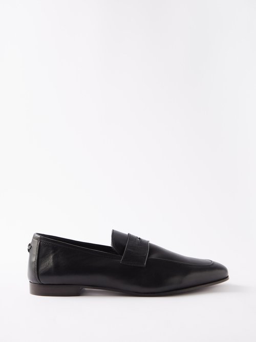 Bougeotte Flâneur Shearling-lined Leather Loafers