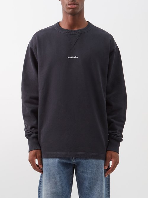 Fin Logo-print Cotton-jersey Sweatshirt