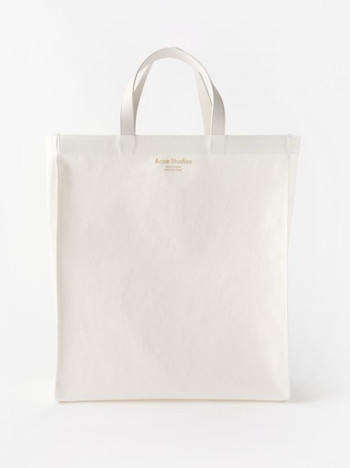 Audrey Coated-twill Tote Bag