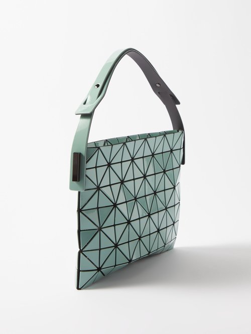 Silver Wring drawstring PVC bucket bag, Bao Bao Issey Miyake