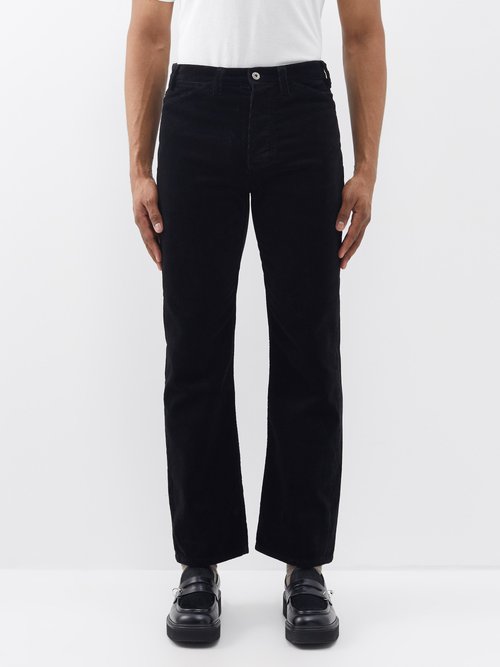 L.E.J Straight-leg Cotton-corduroy Trousers