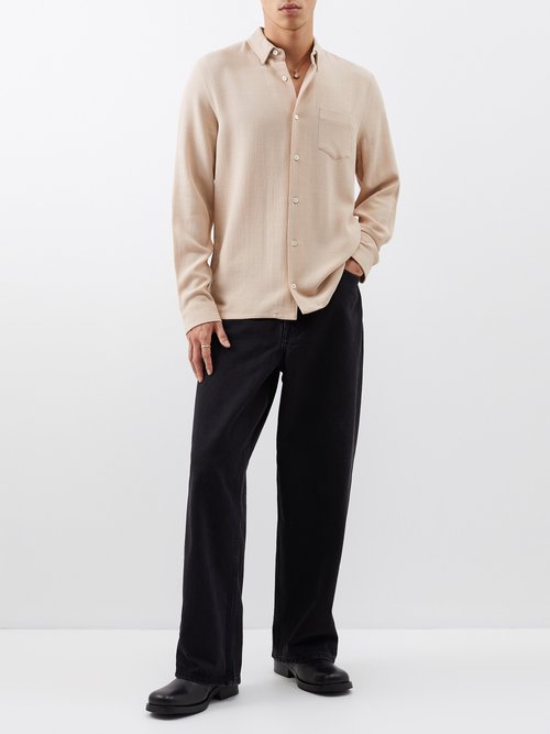 Séfr Hampus Crepe Shirt | Smart Closet