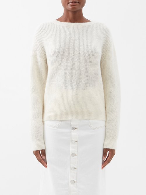 A.P.C. - Christy Alpaca-blend Sweater White