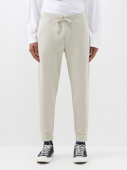 Polo Ralph Lauren Logo-embroidered Cotton-blend Track Pants