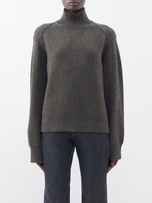 Acne Studios Klefa High-neck Wool-blend Sweater