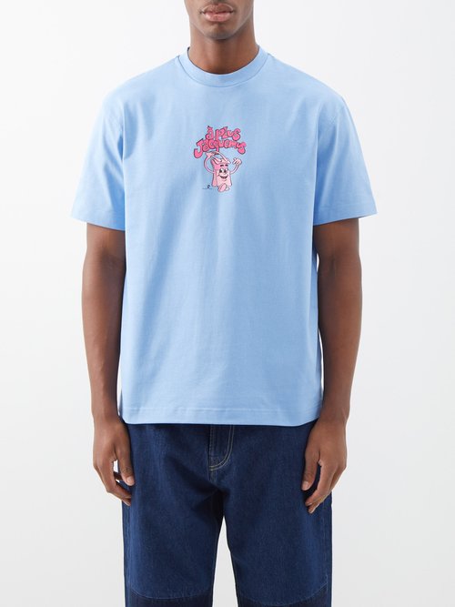 Jacquemus Bag-print Cotton-jersey T-shirt