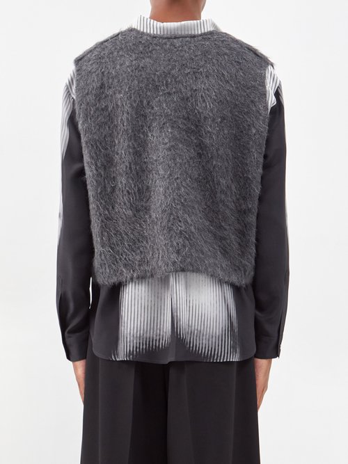 Our Legacy Double Lock Fluffy-knit Sweater Vest | Smart Closet