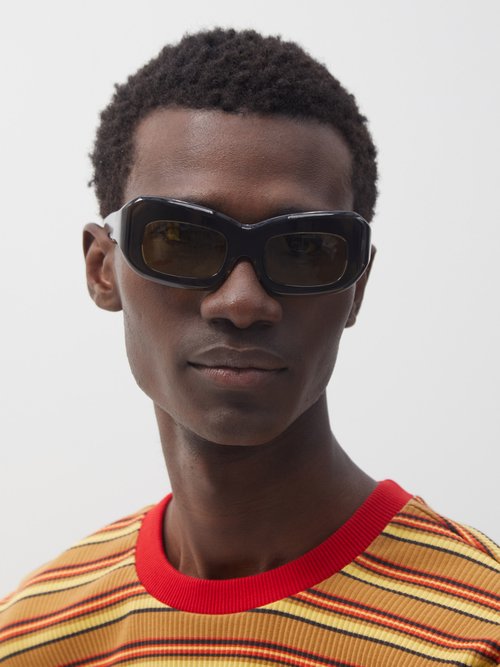 Port Tanger Eyewear Baraka Square Acetate Sunglasses | Smart Closet