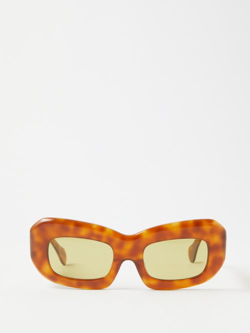 Port Tanger Eyewear Baraka Square Tortoiseshell-acetate Sunglasses ...