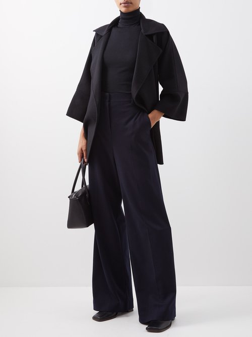 Max Mara Jerry Cashmere Coat In Black | ModeSens