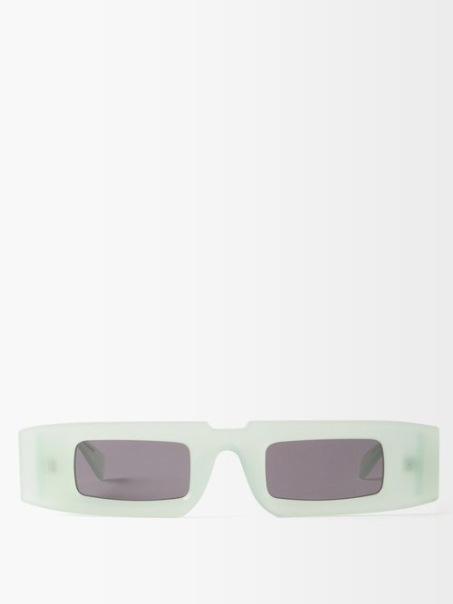 Square-frame Acetate Sunglasses