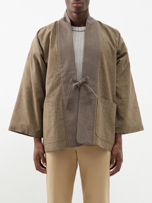 Visvim - Kiyari Wool-blend Jacket - Mens - Grey