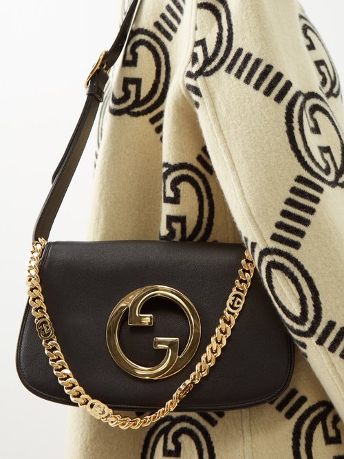 Gucci Blondie Leather Cross-body In | ModeSens
