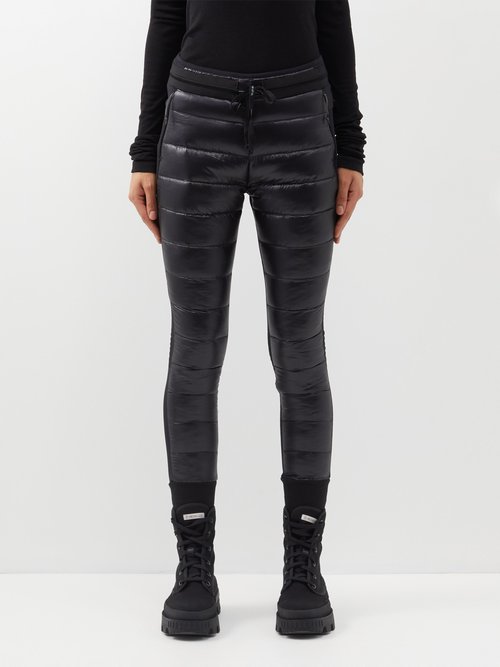 Holden - Hybrid Quilted-down Joggers - Womens - Black