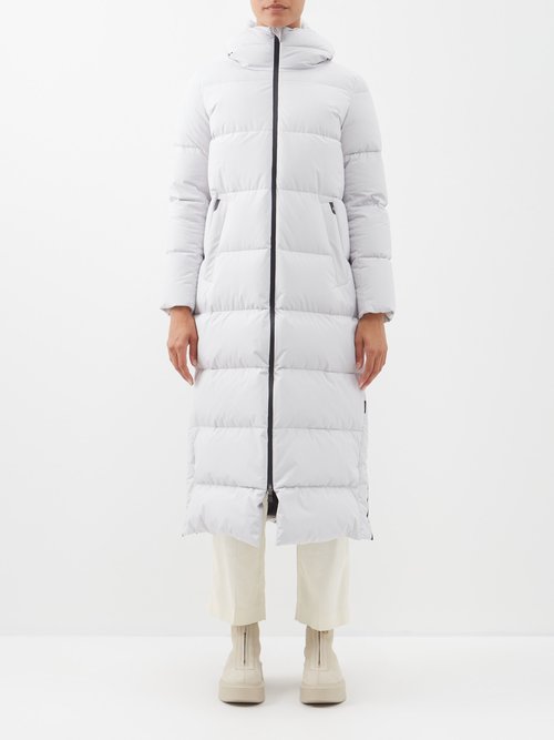 Herno – Laminar Hooded Down Coat – Womens – Off White