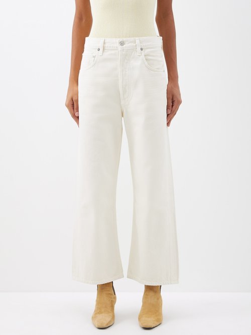 Citizens of Humanity Gaucho Vintage Cropped Wide-leg Jeans