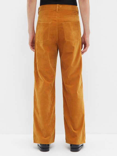 Sasquatchfabrix. Flared Velvet Trousers | Smart Closet