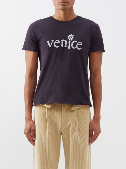 ERL Venice-print Cotton-jersey T-shirt