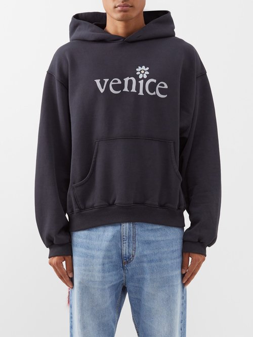 ERL Venice-print Cotton-blend Hoodie