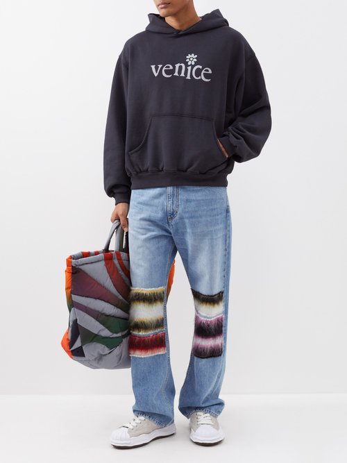 ERL Venice-print Cotton-blend Hoodie