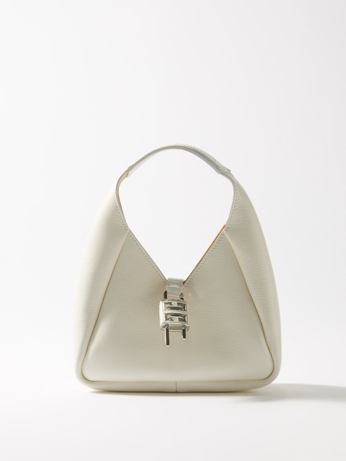 Givenchy - Padlock Leather Clutch Bag - Womens - White