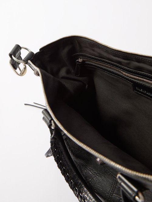 Medium le cagole leather crossbody bag - Balenciaga - Men