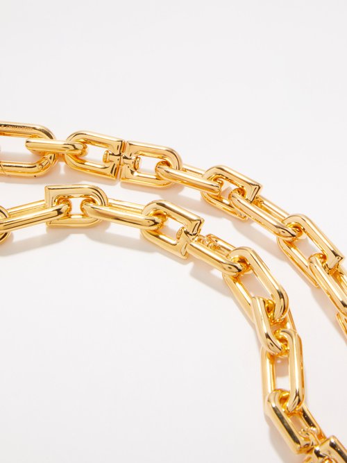 Louis Vuitton® LV Chain Links Necklace  Chain link necklace, Link necklace,  Chain link