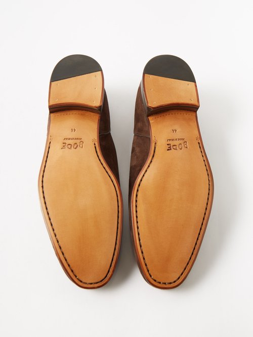 Bode Appenzell Charm Leather Slippers | Smart Closet