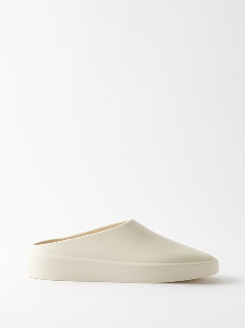 Fear Of God - The California Faux-leather Slip-on Trainers - Mens - Cream Beige