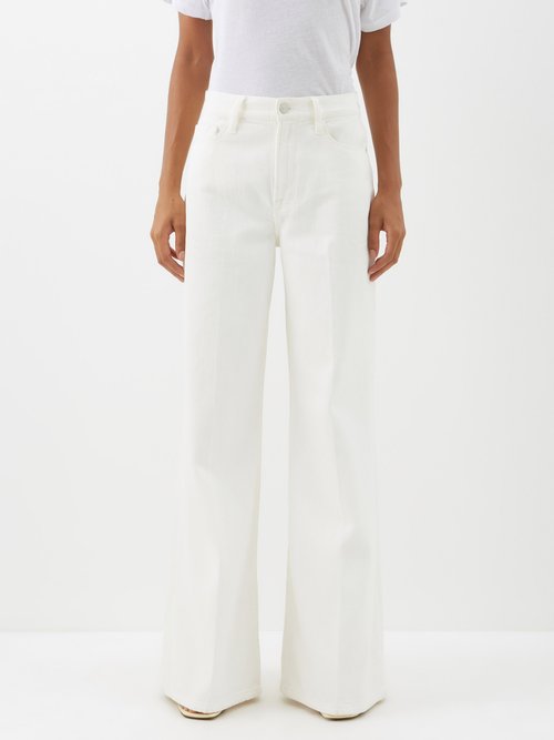 FRAME Le Palazzo High-rise Wide-leg Jeans
