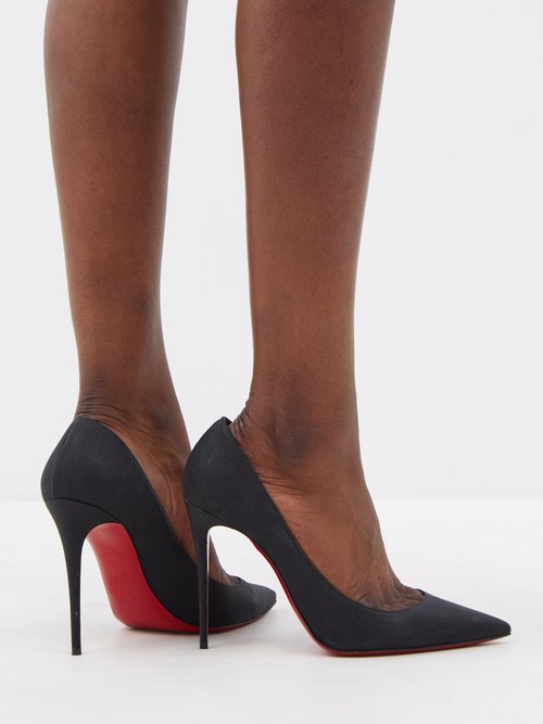 Christian Louboutin Black Kate 100 Heels