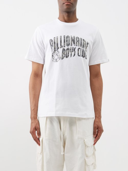 Billionaire Boys Club - Camo Arch Cotton-jersey T-shirt - Mens - White