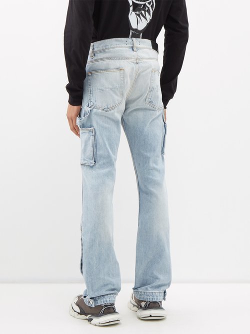 AMIRI Jacquard straight-leg Carpenter Jeans - Farfetch