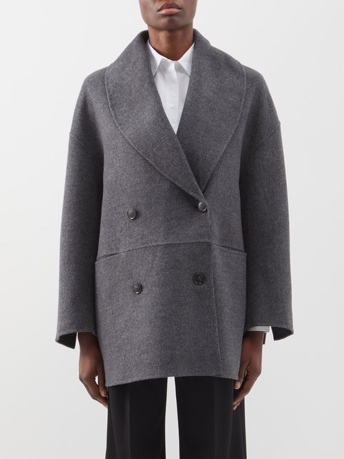 Toteme Double-breasted Wool Jacket