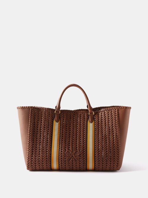 Anya leather tote