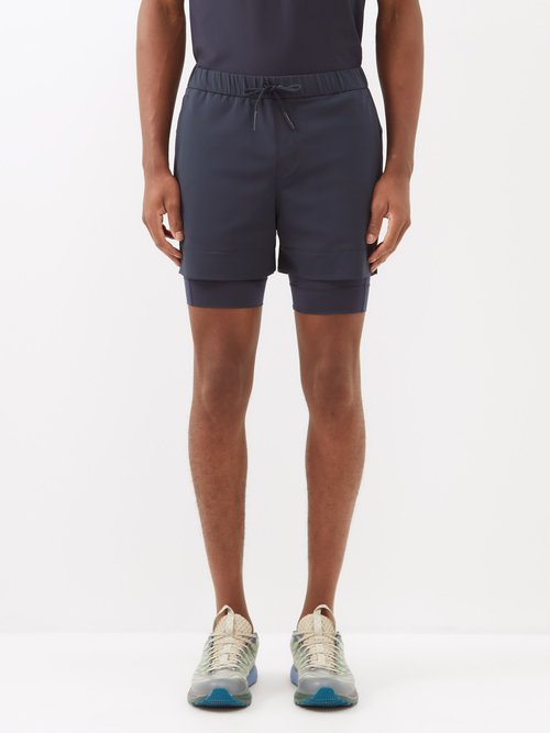 Jacques - Tennis Compression Shorts - Mens - Navy