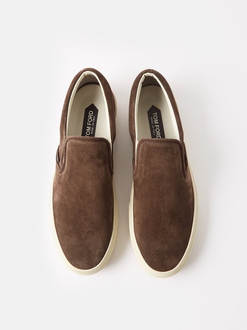 TOM FORD Jude Suede Slip-On Sneakers for Men