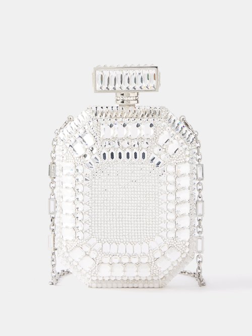 Judith Leiber Perfume Bottle Crystal-embellished Clutch Bag