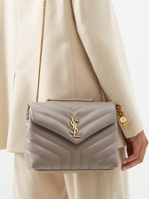 loulou small in quilted leather