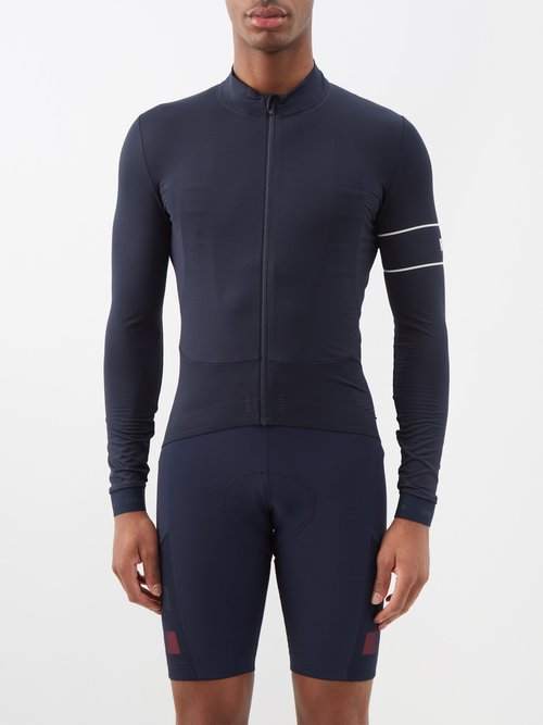 Rapha - Pro Team Zipped Thermal Cycling Top - Mens - Navy White