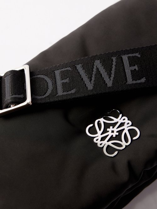 LOEWE Goya Puffer Logo-Embellished Shell Messenger Bag for Men