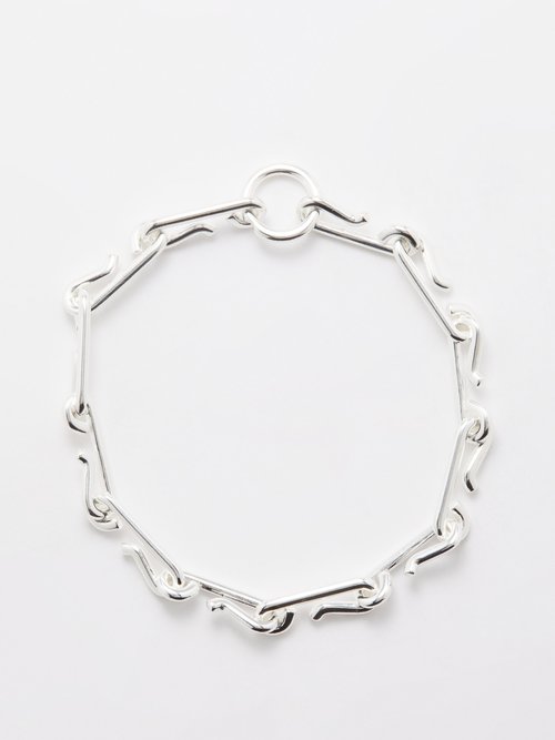 Hook Sterling-silver Bracelet