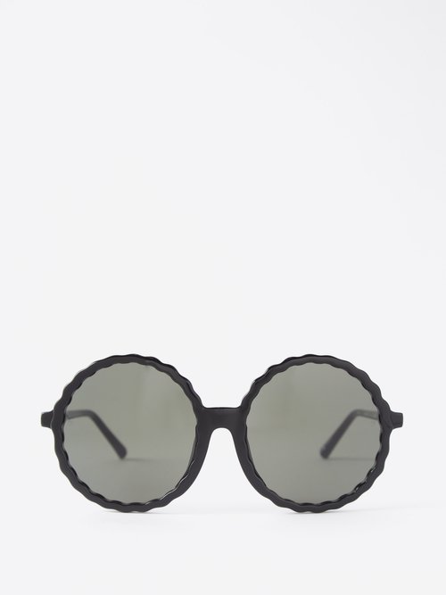 Linda Farrow Nova Lfl 1354 Sunglasses In Black