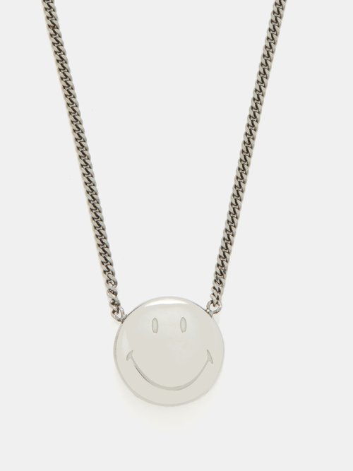 Eéra – Smiley Sterling-silver Necklace – Womens – Silver