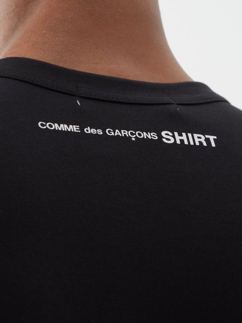 Comme Des Garçons Shirt Black Cotton Forever T-shirt | ModeSens